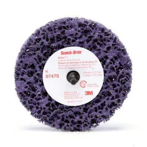 07470 Clean & Strip Discs Purple