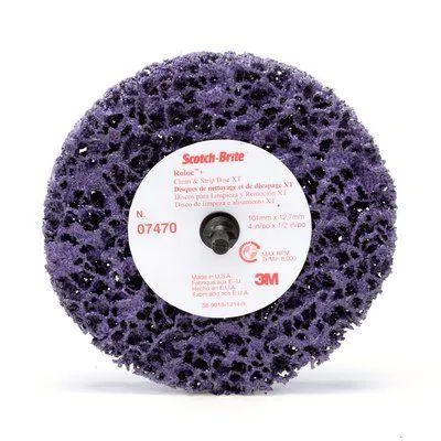 07470 Clean & Strip Discs Purple