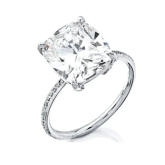 1 Carat Cushion Cut Diamond - H VS1 - 1.12ct - 169954