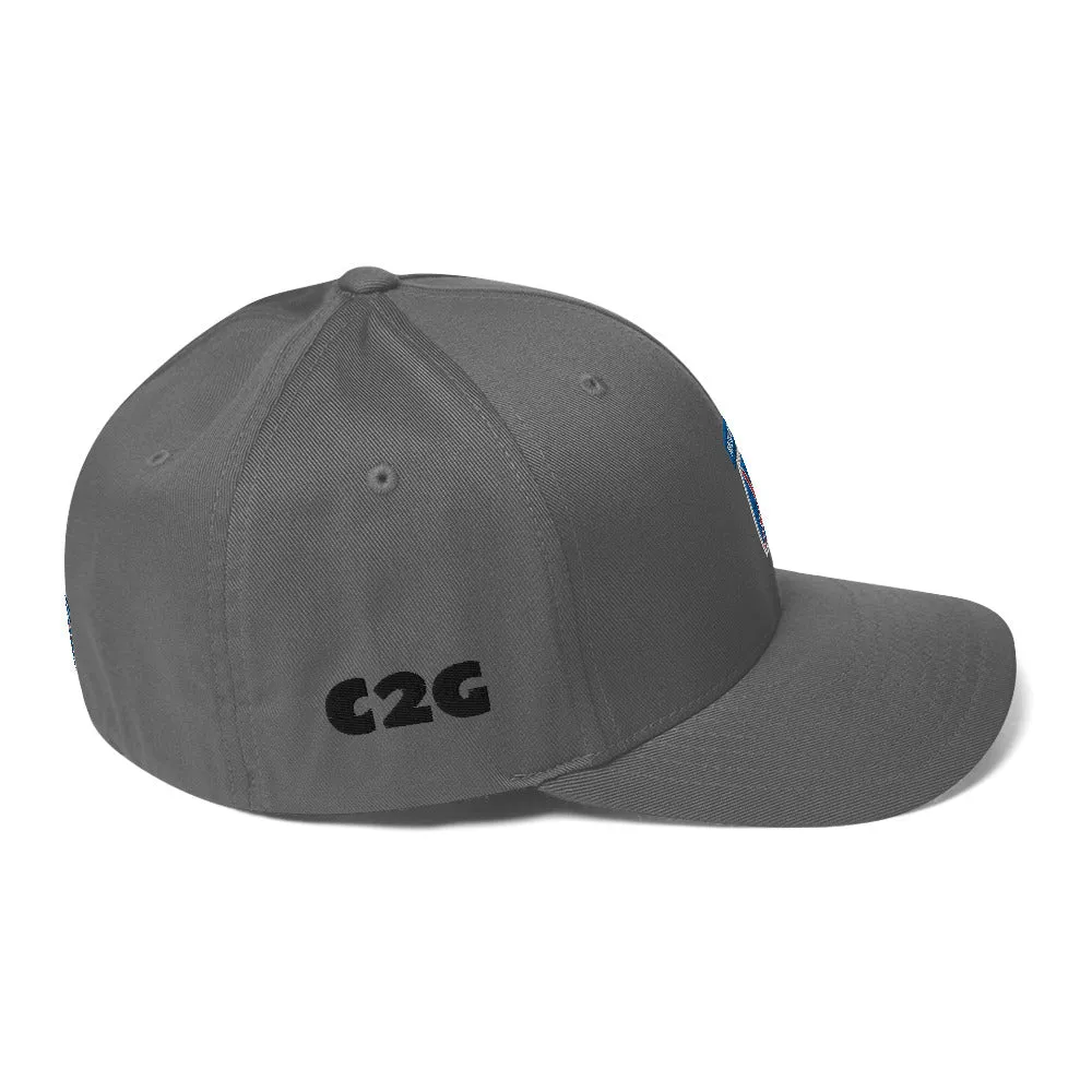10th Mountain Structured Twill Flex Fit Cap