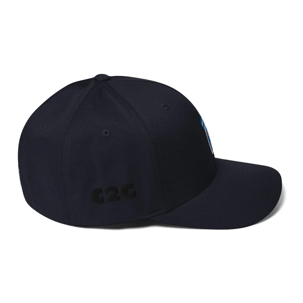 10th Mountain Structured Twill Flex Fit Cap