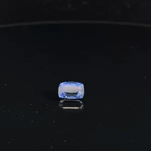 2.68CT CUSHION BLUE SAPPHIRE MODIFIED BRILLIANT CUT TRANSPARENT  GIA CERTIFIED #5201580967