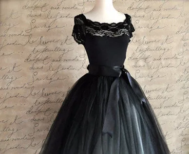 7 Layers 25.6" Two Tone Color Tea Length Midi Women Skirts Princess Tutu Tulle Gown Saias Femininas vestidos Plus Size