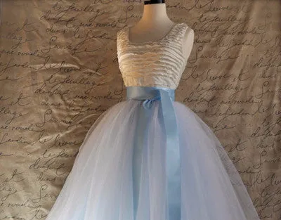 7 Layers 25.6" Two Tone Color Tea Length Midi Women Skirts Princess Tutu Tulle Gown Saias Femininas vestidos Plus Size