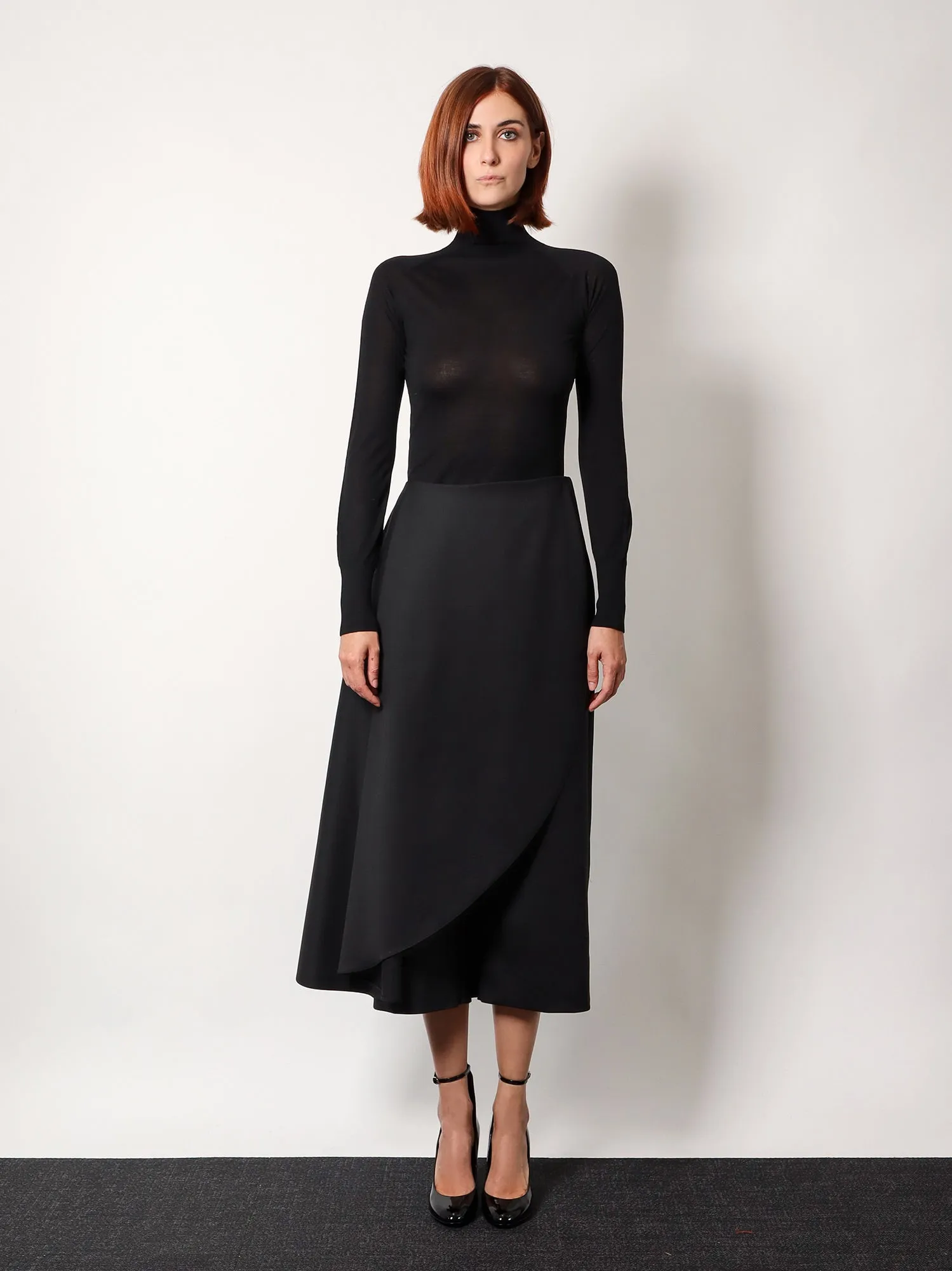 Alaia Stretch Virgin Wool Skirt/Trouser