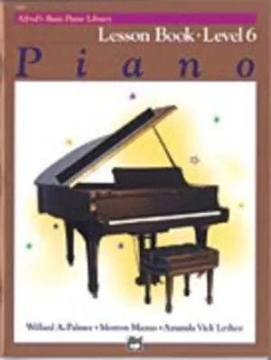 Alfred's Basic Piano Library Lesson Book Level 6