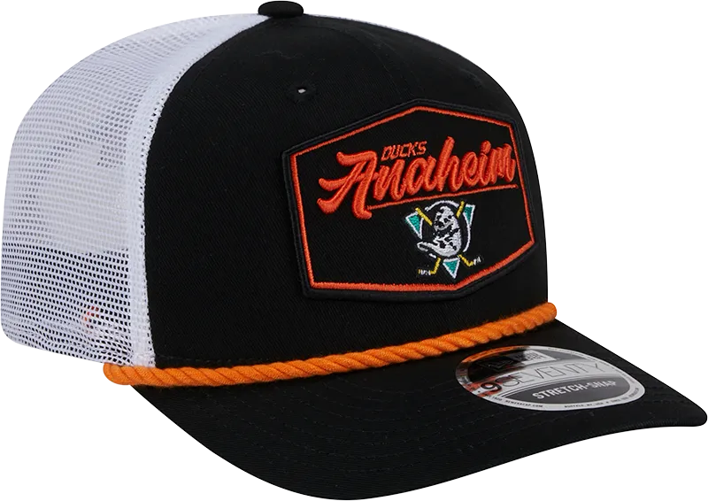 Anaheim Ducks 9SEVENTY Stretch Snap Rope Hat