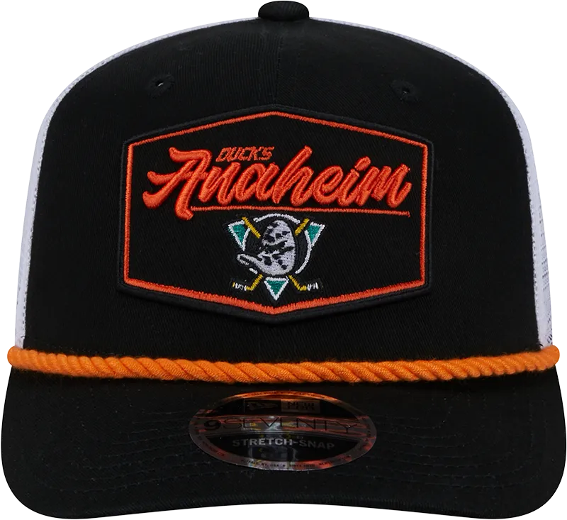 Anaheim Ducks 9SEVENTY Stretch Snap Rope Hat