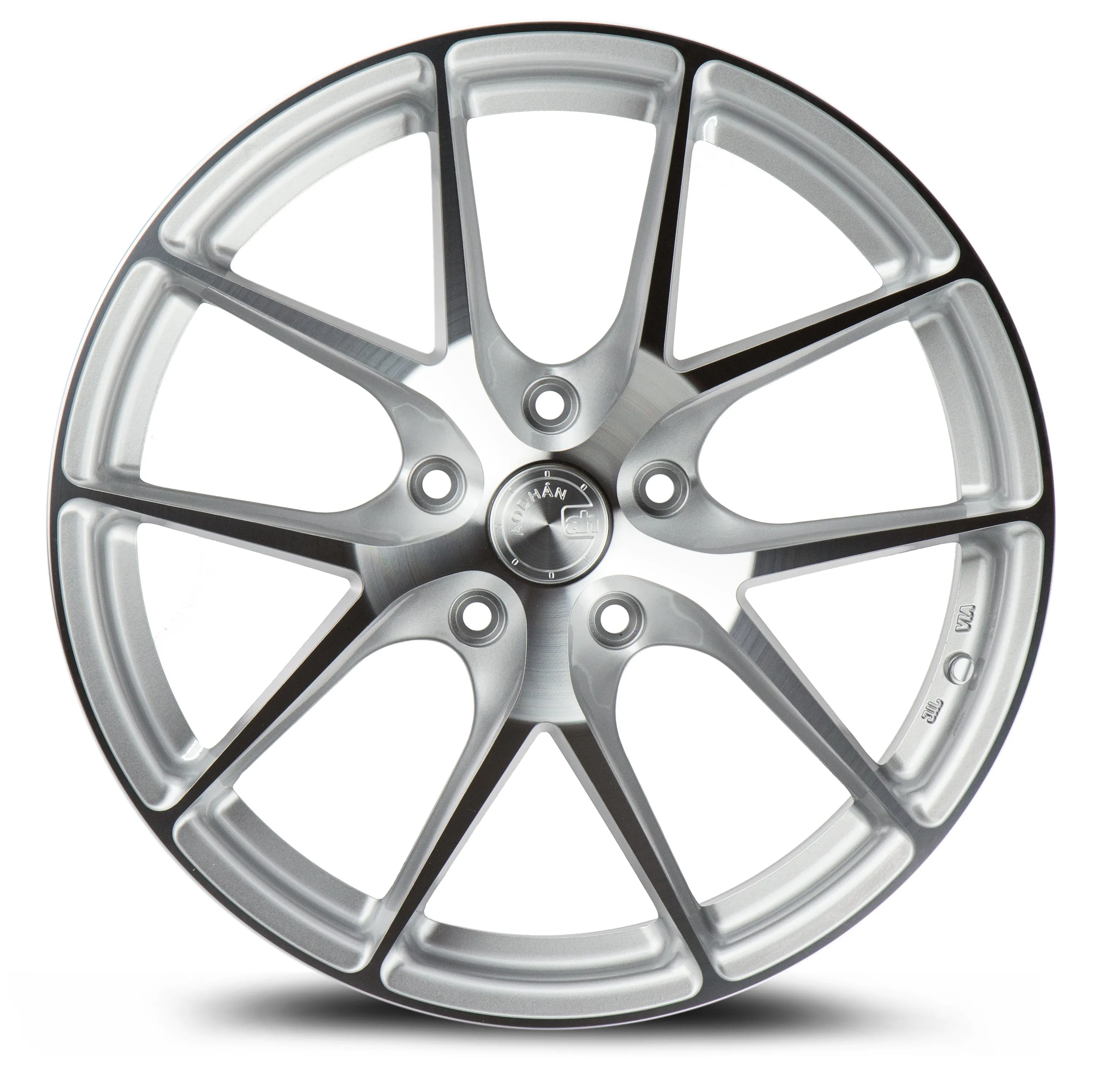 Aodhan LS007 19x8.5 5X112  35 Silver Machined Face