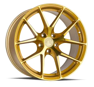 Aodhan LS007 20x10.5 5X114.3  35 Gold Machined Face