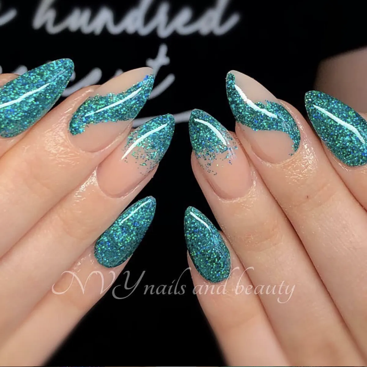 Arial Glitter