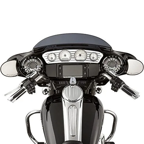 Arlen Ness Deep Cut Chrome Inner Fairing Gauge Trim 30-342