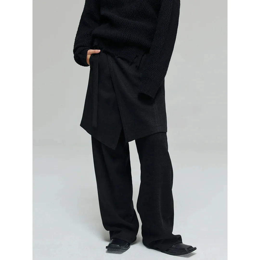 Asymmetrical Wrap Skirt