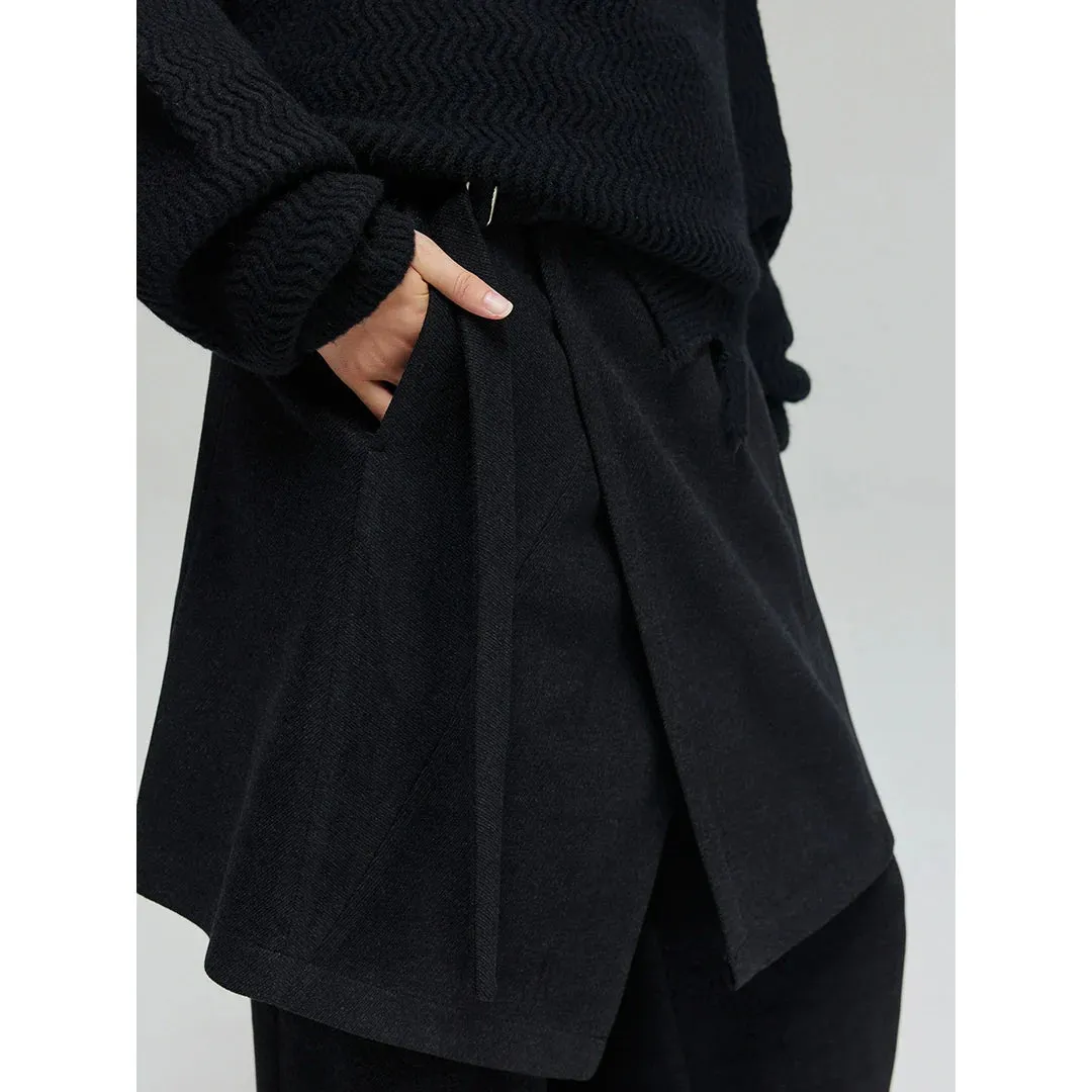 Asymmetrical Wrap Skirt