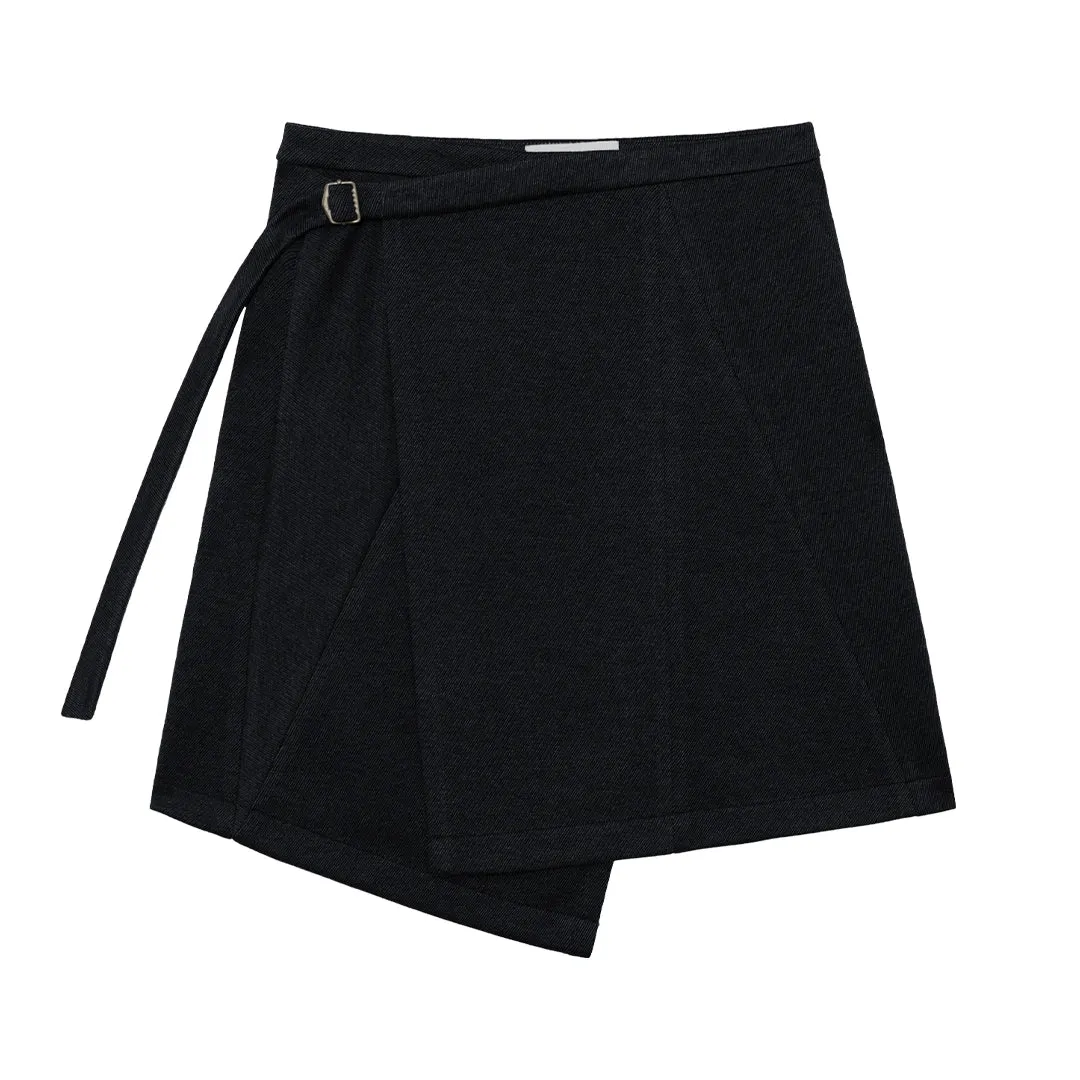 Asymmetrical Wrap Skirt