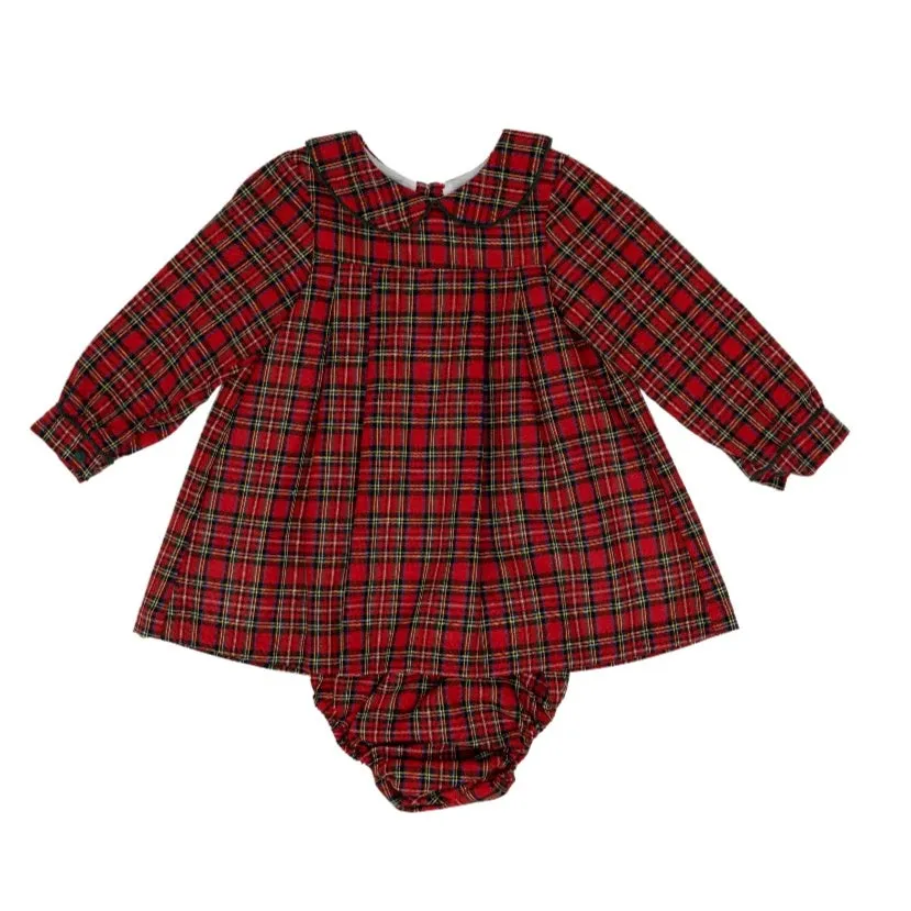 Ava Tartan Bloomer Set