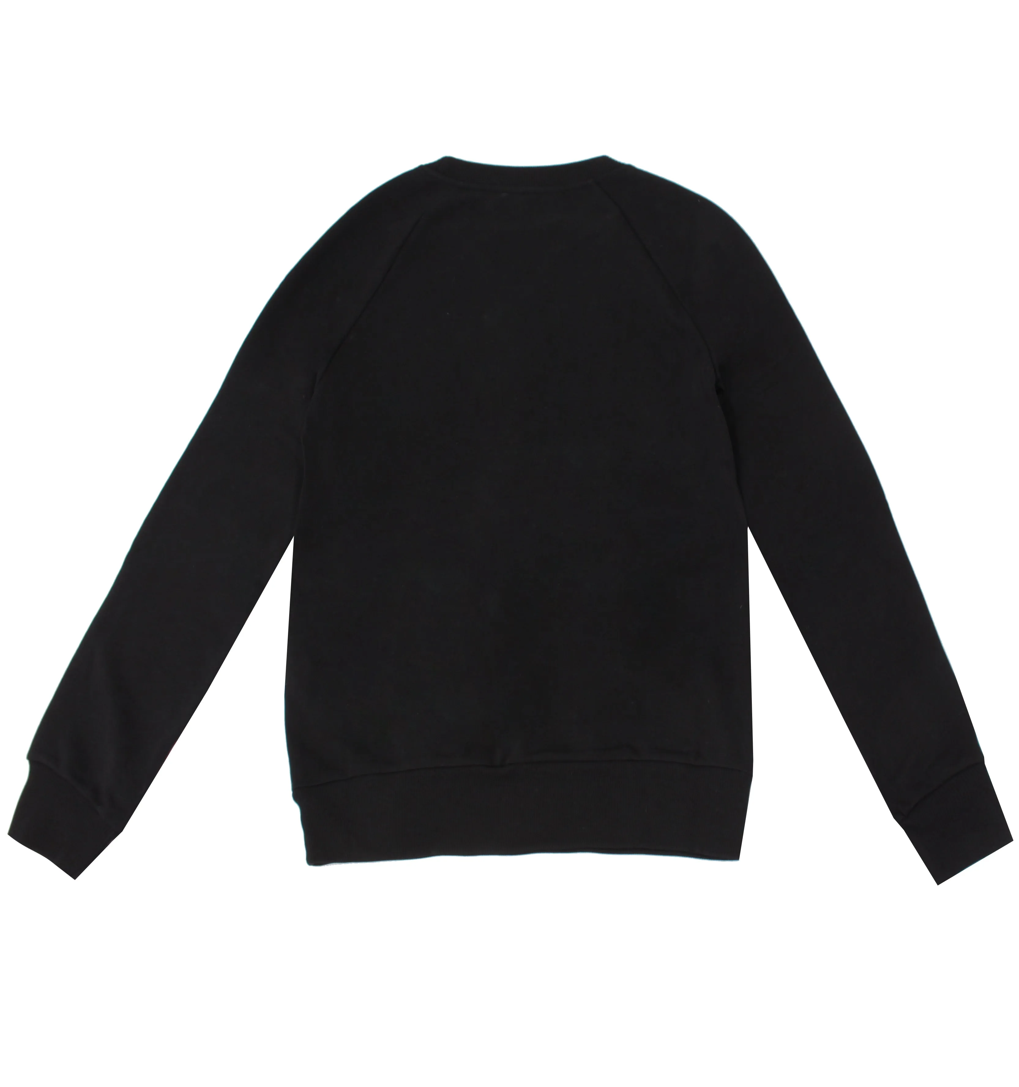 Balmain Foil Printed Sweatshirt - Black & Gold