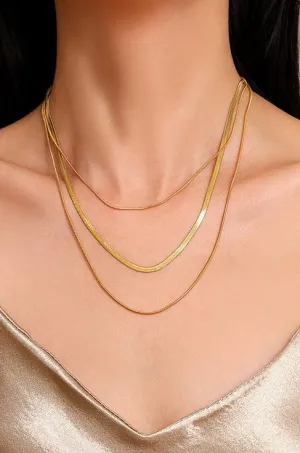 Becca Layered Chain Necklace