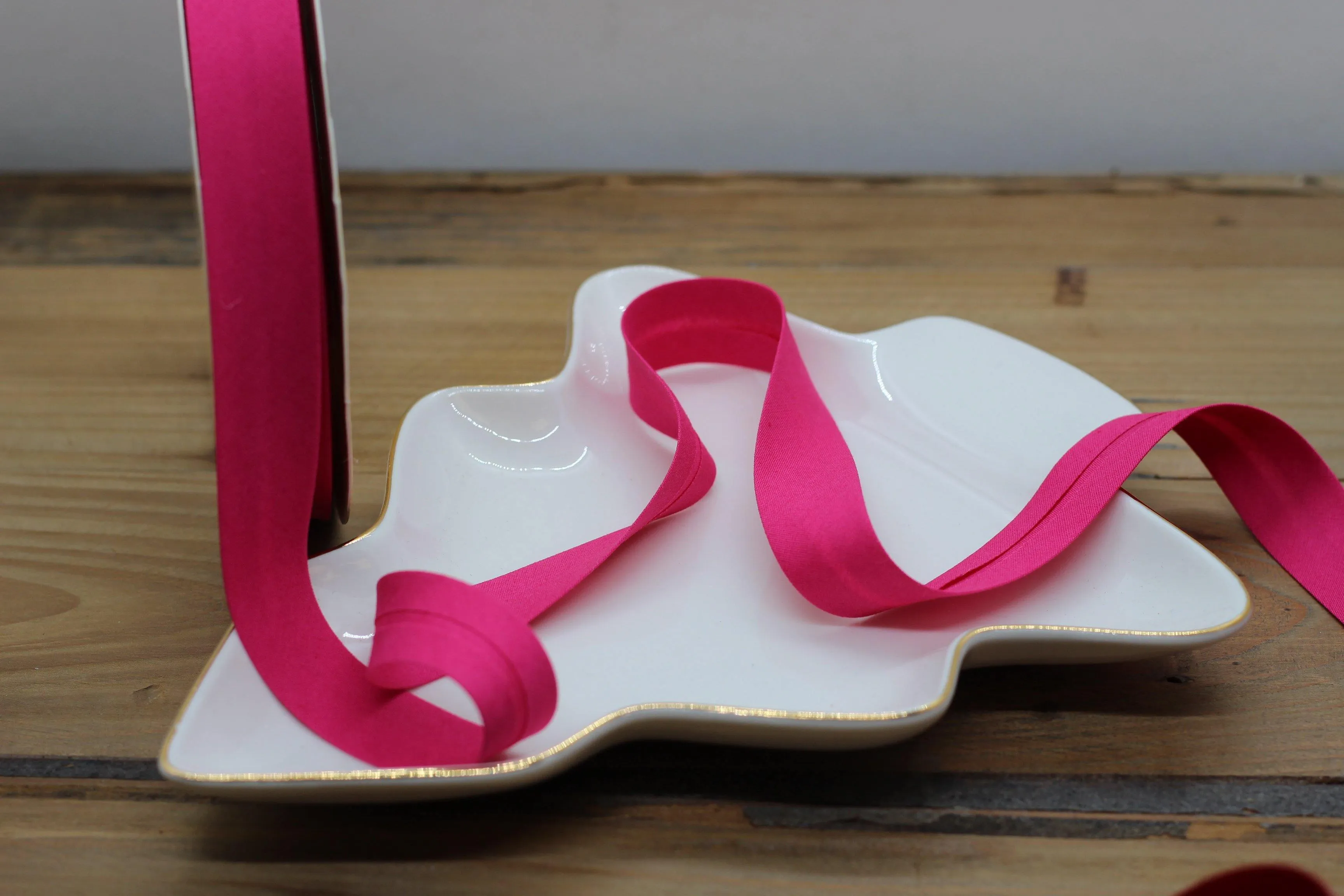Biais Stretch fuchsia 18mm Col:35
