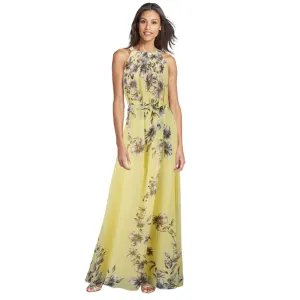 Big Size Fashion Flora Printing Maxi Dresses Long Chiffon Sundresses Fashion Women Summer Style Female Girl Boheminan Dress Y4