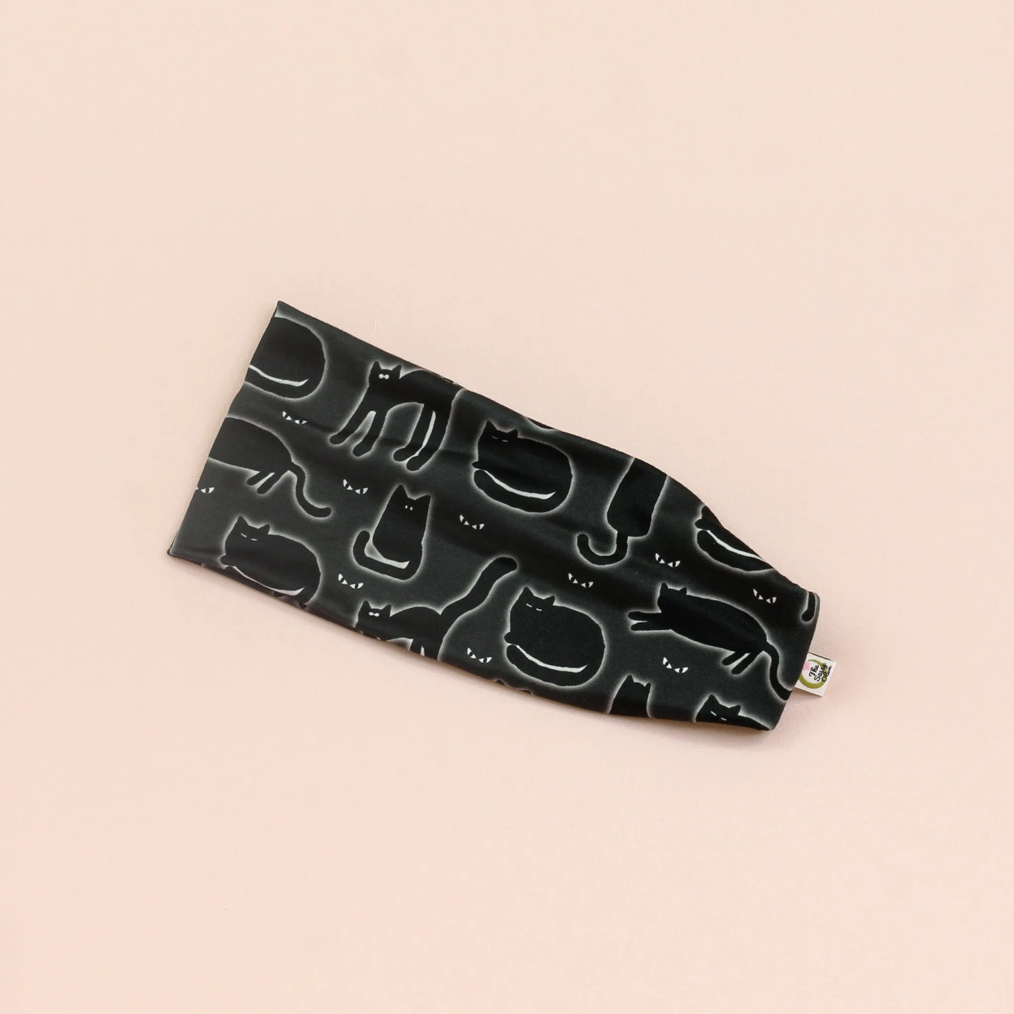 Black Cats Stretch Headband