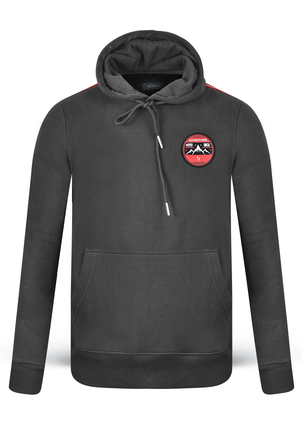 Black Hoodie With Stripe