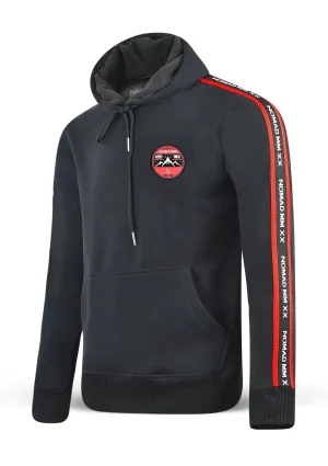Black Hoodie With Stripe