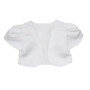 Bolero - Cap Sleeve White