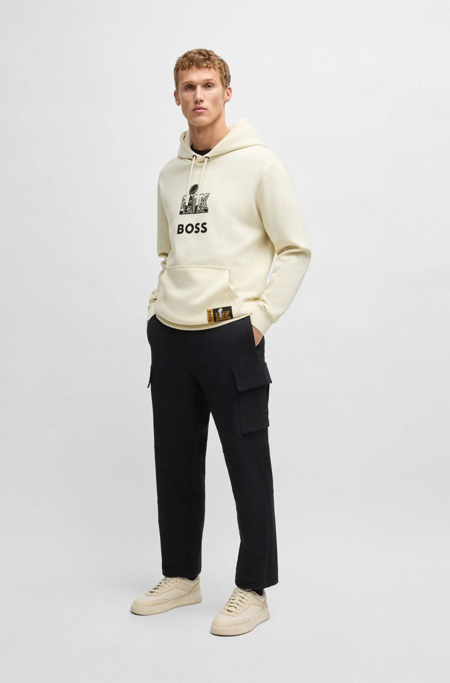 BOSS Hoodies  in Cotton Mix - WARNER_NFL 10269051 01-50535122