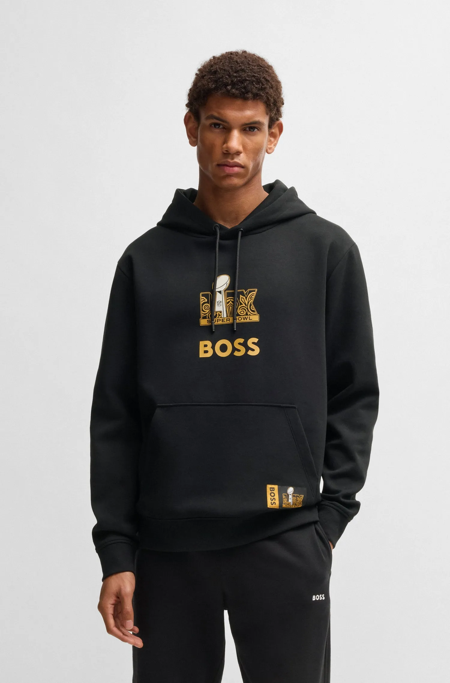 BOSS Hoodies  in Cotton Mix - WARNER_NFL 10269051 01-50535122