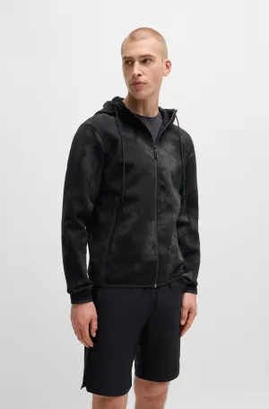 BOSS Hoodies Regular Fit in Cotton Mix - SAVION 10266572 01-50523369