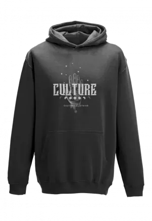 Boy's Luna Hoodie/Black/Grey