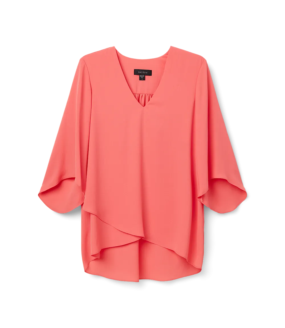 Bracelet Sleeve Asymmetric Top
