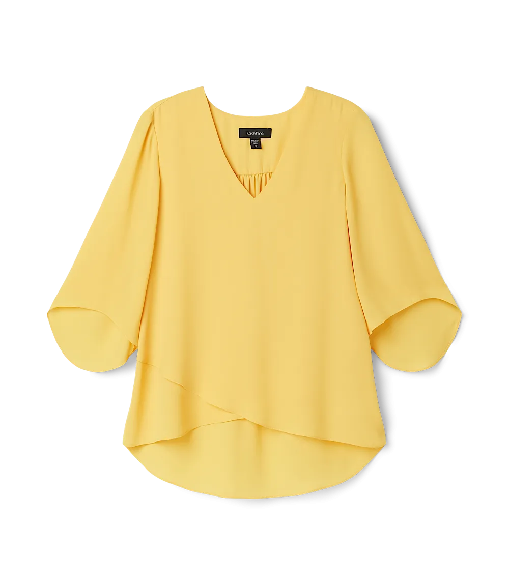 Bracelet Sleeve Asymmetric Top