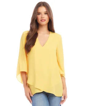 Bracelet Sleeve Asymmetric Top