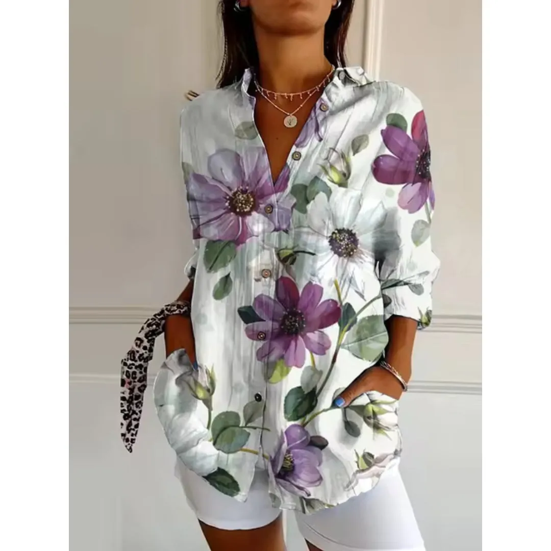 Browett® | Printed Classic Blouse