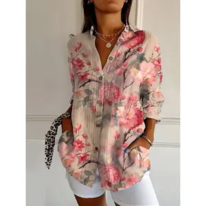 Browett® | Printed Classic Blouse