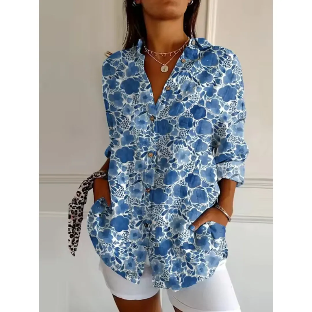 Browett® | Printed Classic Blouse