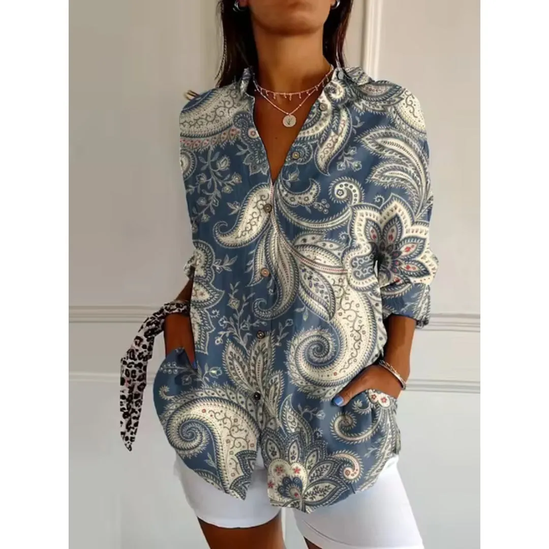 Browett® | Printed Classic Blouse