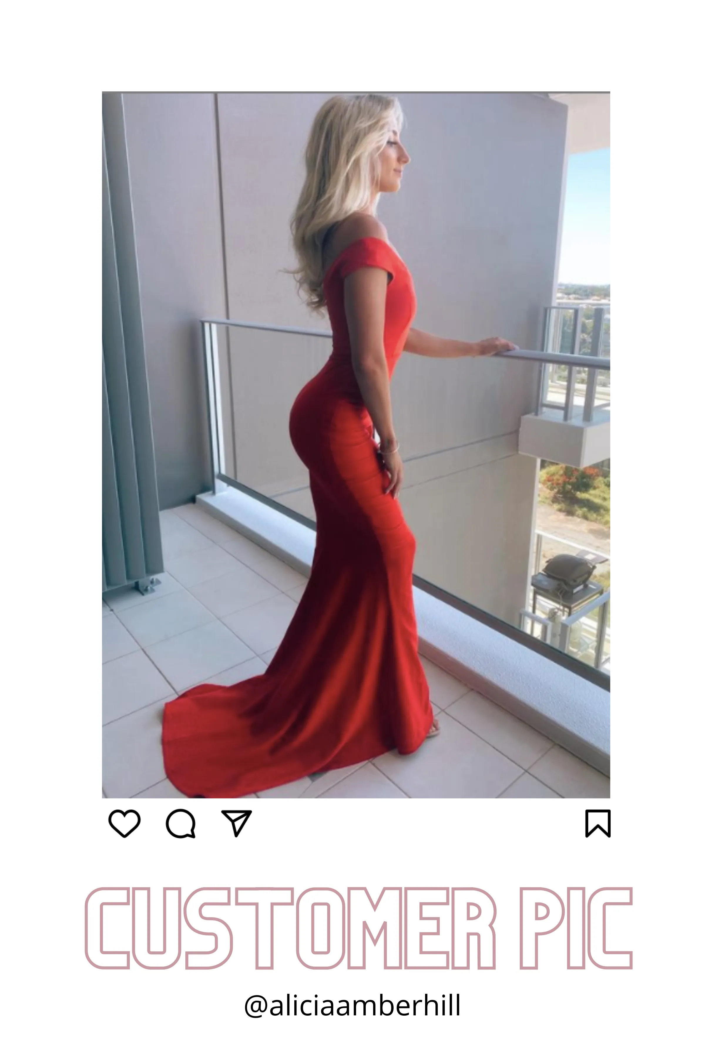 BUY IT NOOKIE Allure Gown (Cherry)