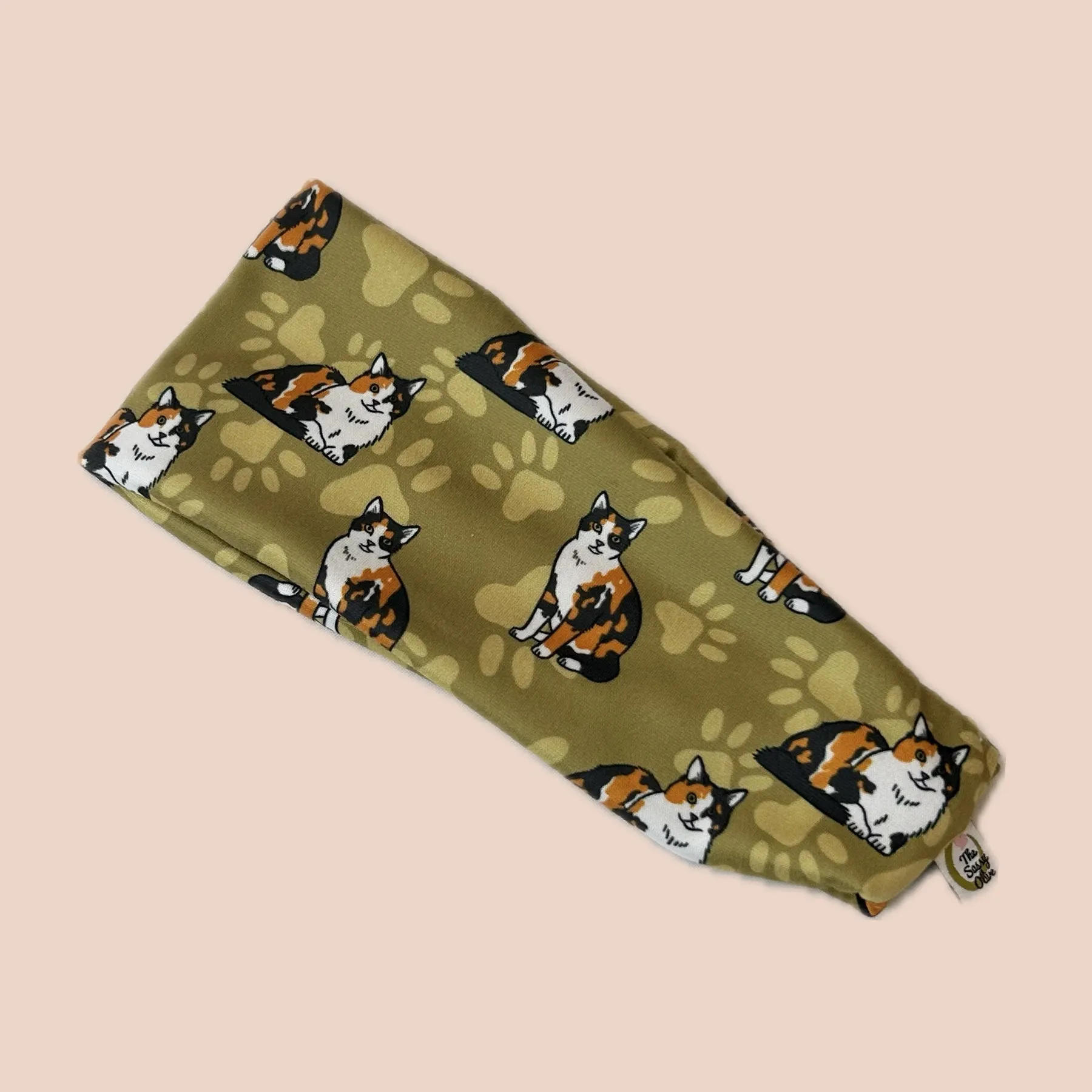 Calico Cat Stretch Headband
