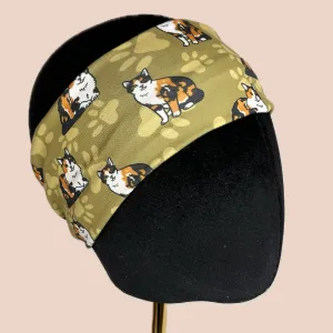 Calico Cat Stretch Headband