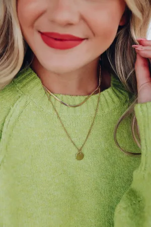 Cambridge Layered Necklace - Gold