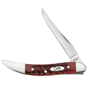 Case Pocket Worn Old Red Bone Corn Cob Jig Small Texas Toothpick 00792 Knife