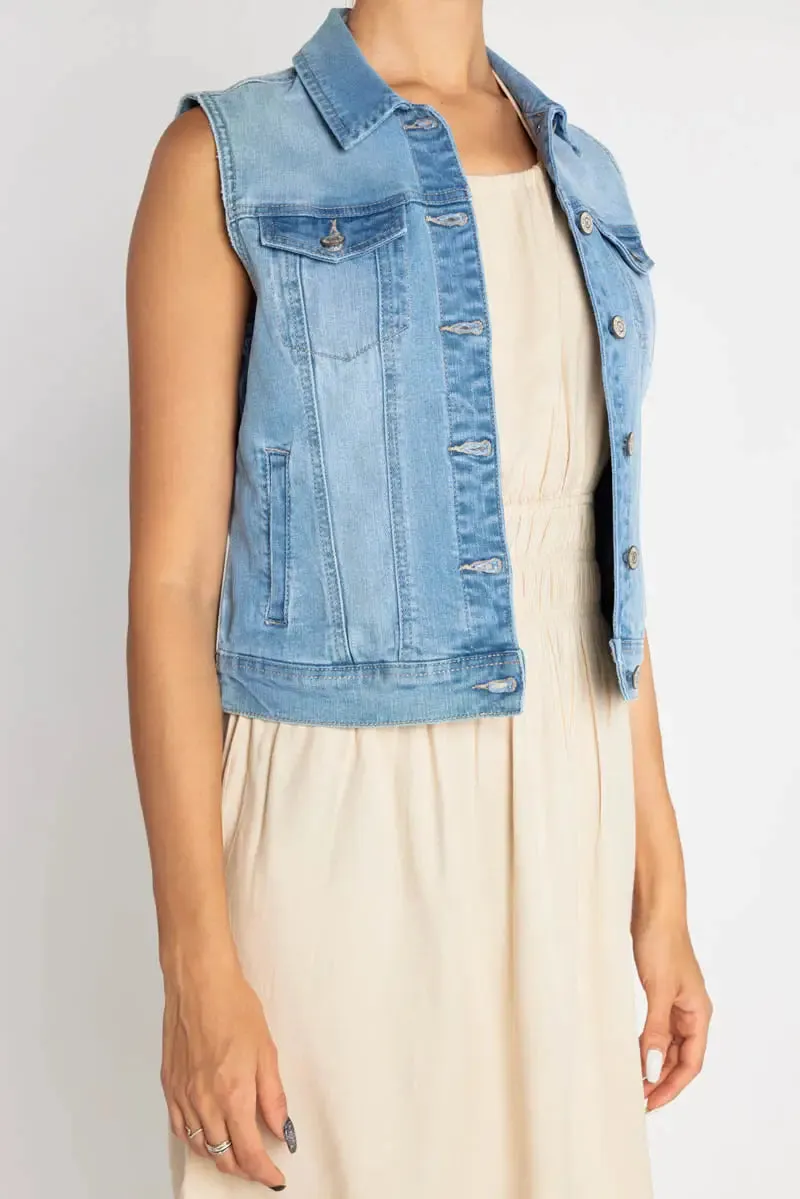 Cassidy Denim Vest