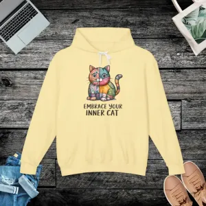Cat Snuggle Hoodie Oekotex Low Impact Dyes