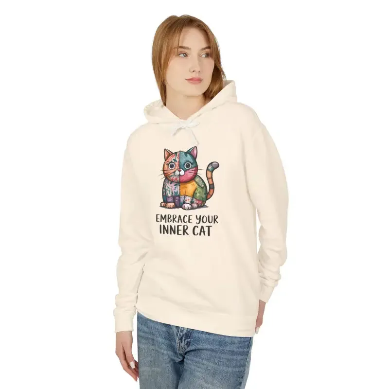 Cat Snuggle Hoodie Oekotex Low Impact Dyes
