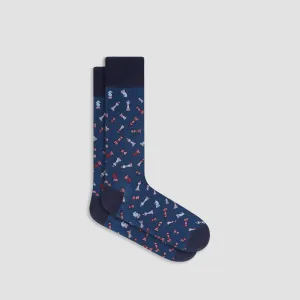 Chess Game Mid-Calf Socks