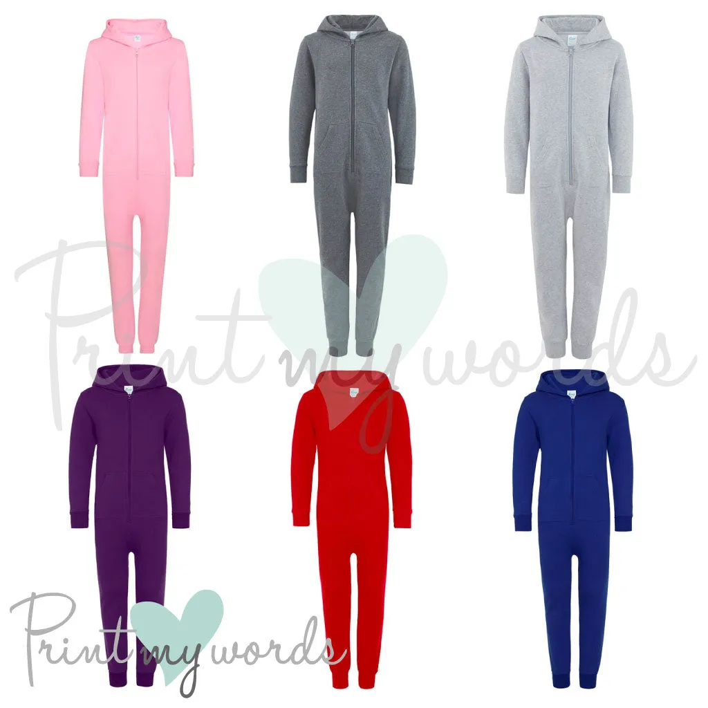Children's Personalised Onesie All-in-One Suit - Initials