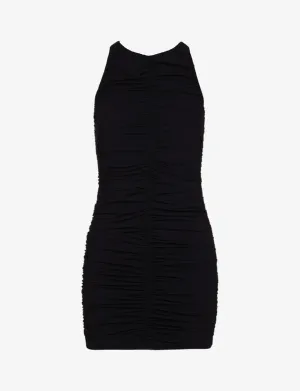 CLASSIC RUCHED MINI DRESS